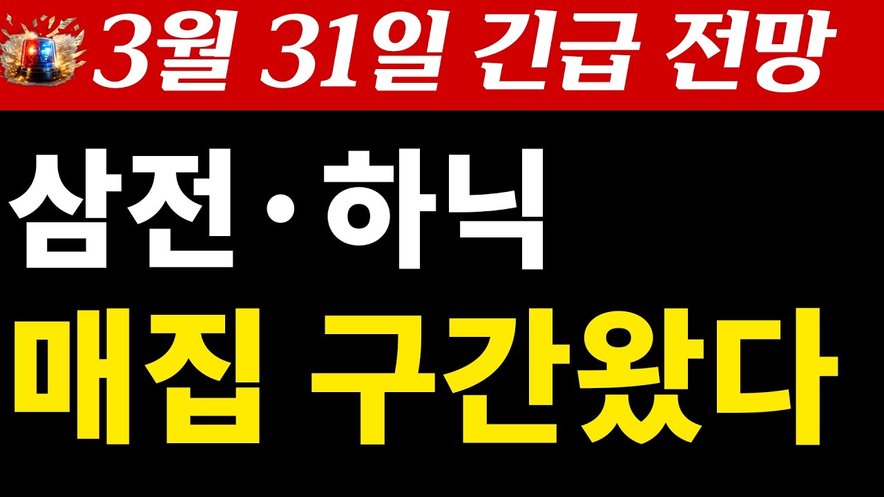 삼성전자 하이닉스 긴급 전망