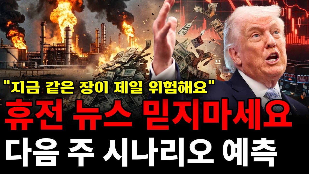 이미 시나리오 나왔습니다 돈은 이때 벌어야 합니다