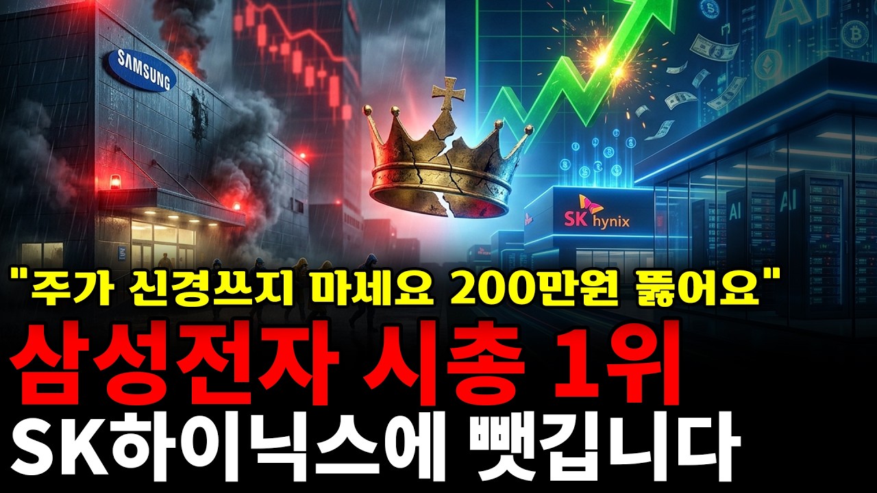 27년 깨지지 않던 시총 1위 드디어 바뀔 수도 있습니다